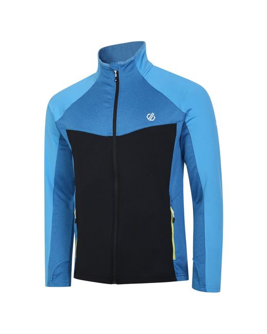 Dare 2b Dare2B Substratum Core Stretch Full Zip Midlayer in het Blue voor heren
