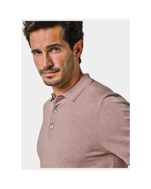 Profuomo Polo Ppxd10007I/T3 in het Brown voor heren