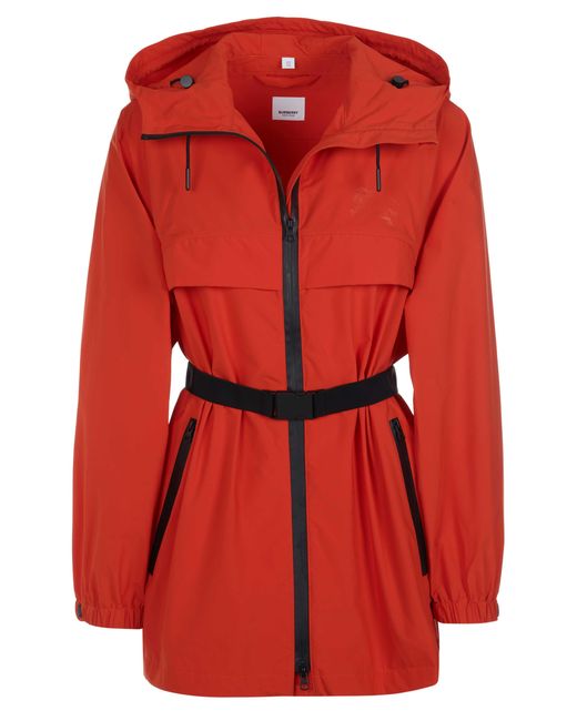 Burberry Everthorpe Jas in het Red