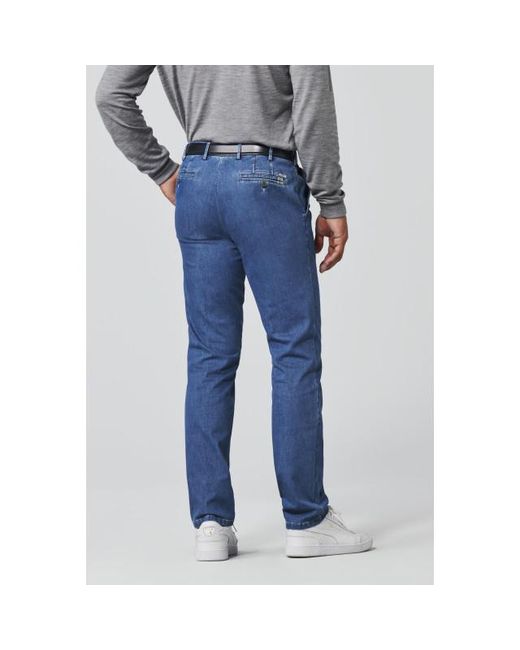 Meyer Pantalons 1-4122/16 in het Blue voor heren