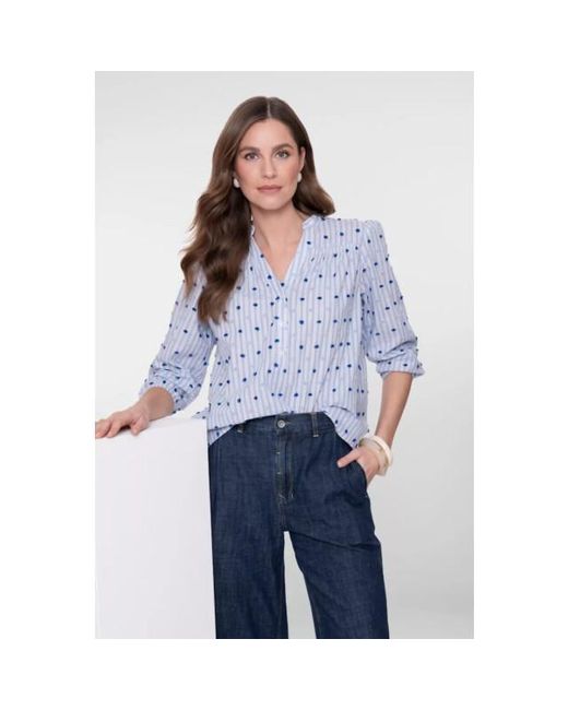 Geisha Blouse 63057-14 in het Blue