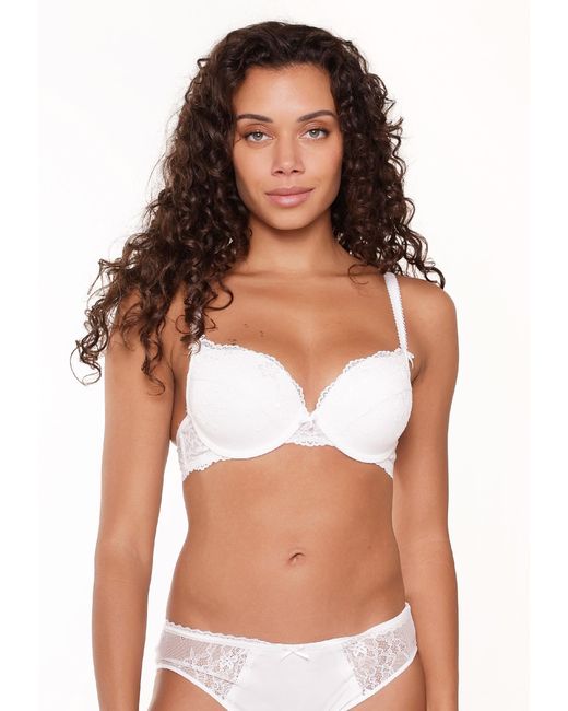Lingadore White Daily Push Up Bra