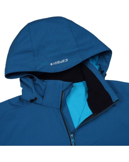 Icepeak Softshell Jas in het Blue voor heren