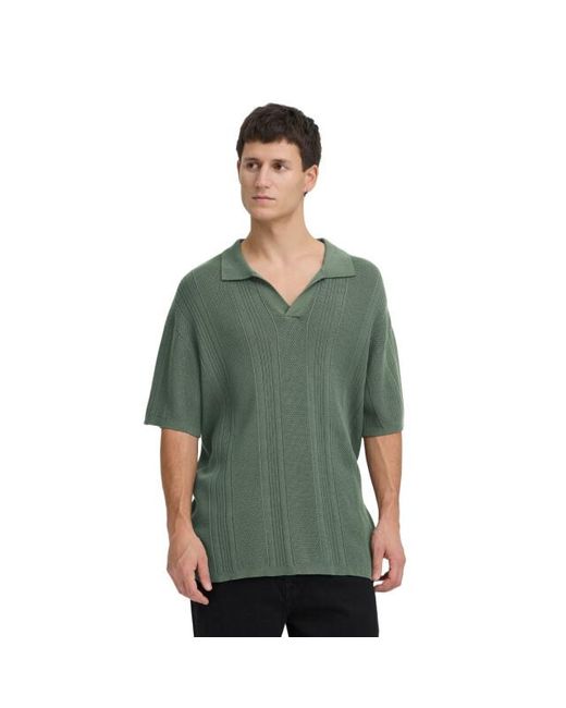 Solid Solid Casual T-Shirt in het Green voor heren