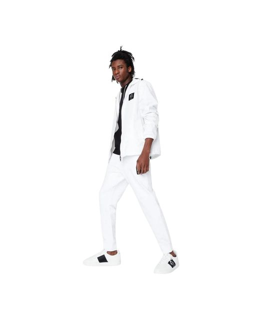 ARMANI EXCHANGE Joggers in het White voor heren