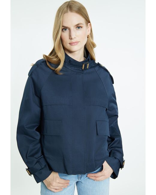 Dreimaster Jas Dames Marine in het Blue
