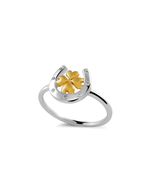 Orphelia Metallic 'Signature' 925 Sterling Ring