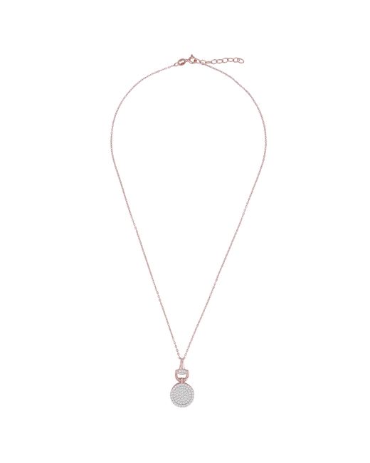 Orphelia Metallic 'Alisia' 925 Sterling Chain With Pendant
