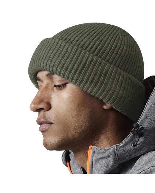 BEECHFIELD® Gray "Elements" Mütze Windbeständig (Olivgrün)