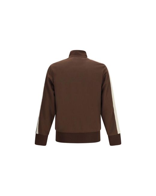 Palm Angels Bruine Polyester Shell Jas in het Brown voor heren