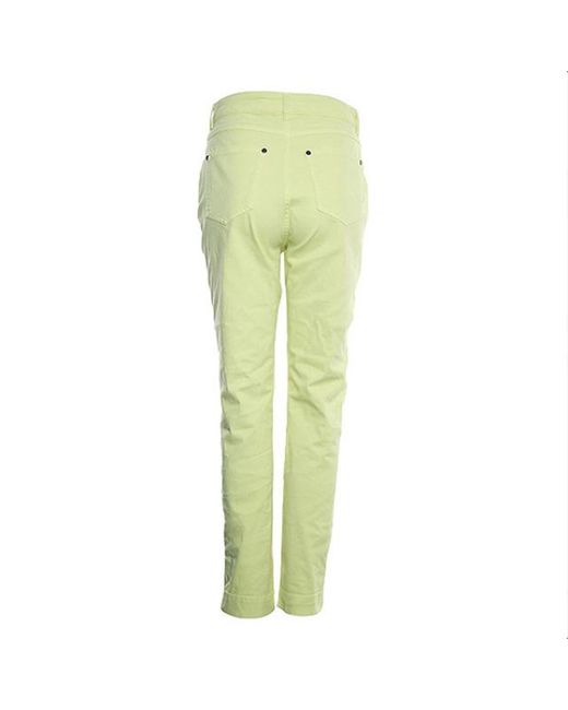 Poools Broek 3132-Lemon in het Green