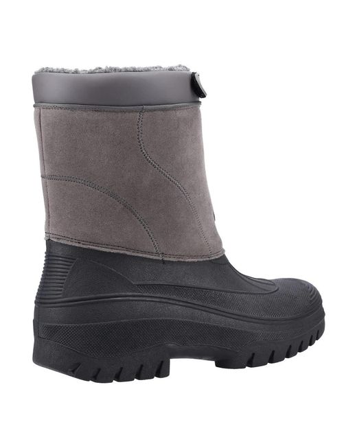 Cotswold Gray Venture Waterproof Winter Boots for men