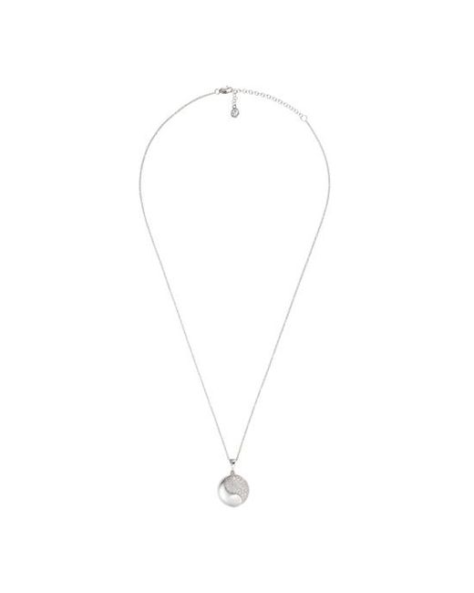 Orphelia Metallic 925 Sterling Chain With Pendant