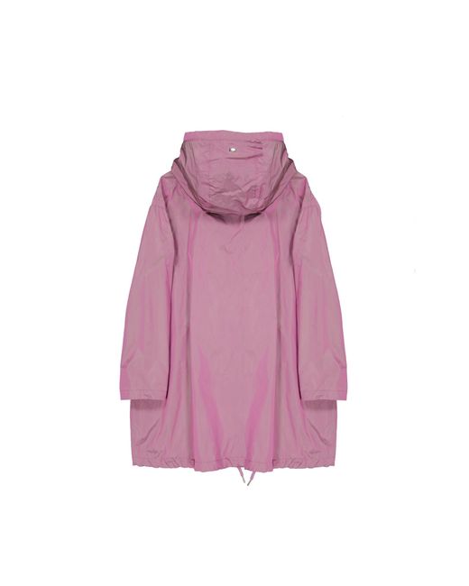 Herno Lichtgewicht Parka in het Purple