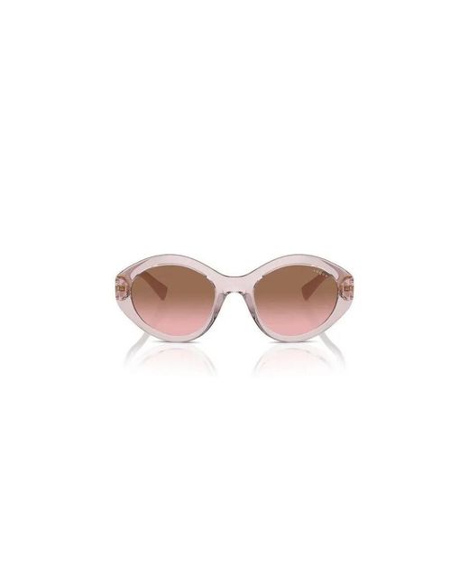 Vogue Pink Resin Sunglasses