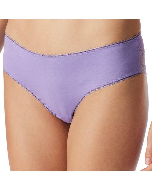 Schiesser Slip in het Purple