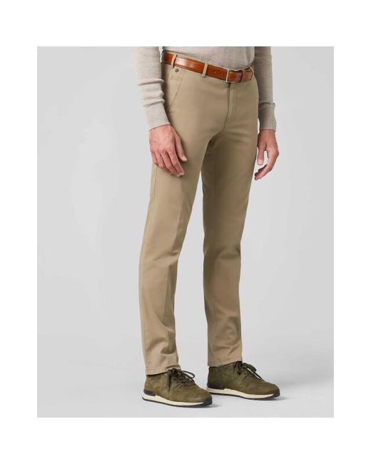 Meyer Bonn Pantalon in het Natural voor heren