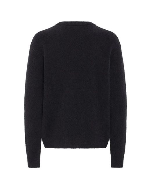 Solid Solid Casual Sweater in het Blue voor heren