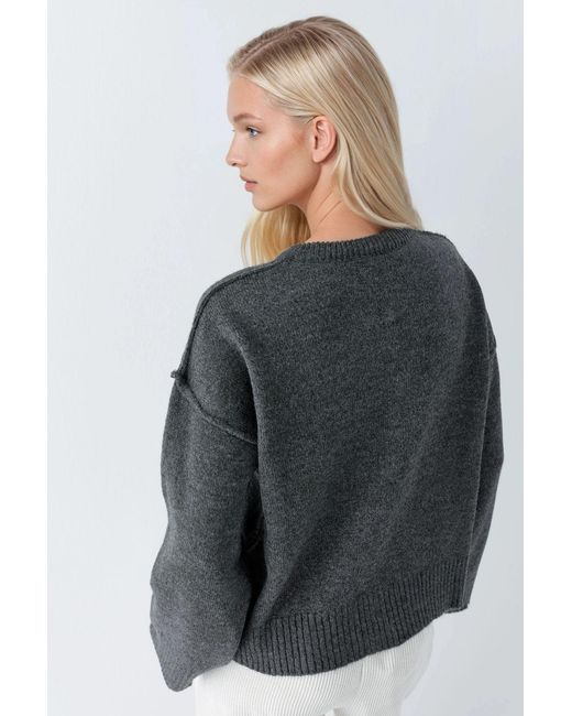 Hiccup Black Relaxed Buttoned Knitwear Cardigan