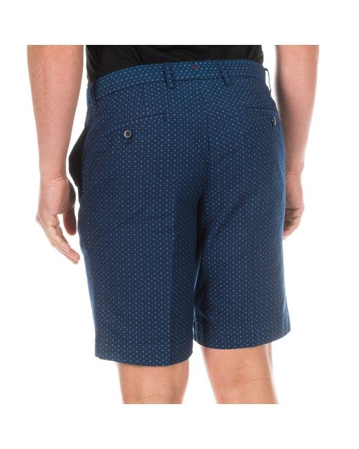 Hackett Recht Gesneden Denim Herenbroek Met Zomen Hm800752 in het Blue voor heren