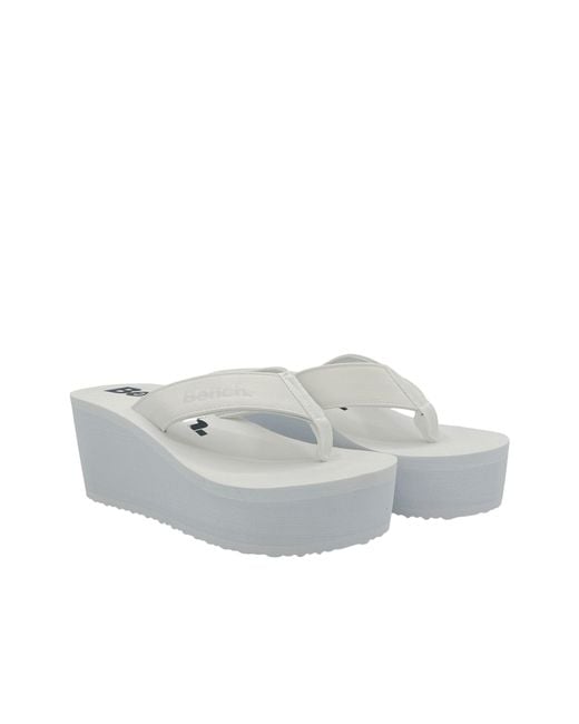 Bench Gray Vacay Flip Flops