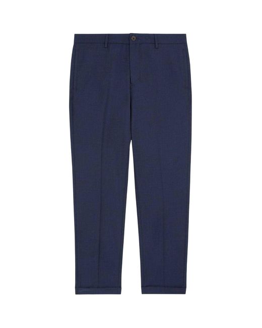 Lyle & Scott Normale -Chino's (Koolstof) in het Blue voor heren