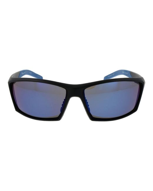 Champion Blue Multicolor Resin Sunglasses for men