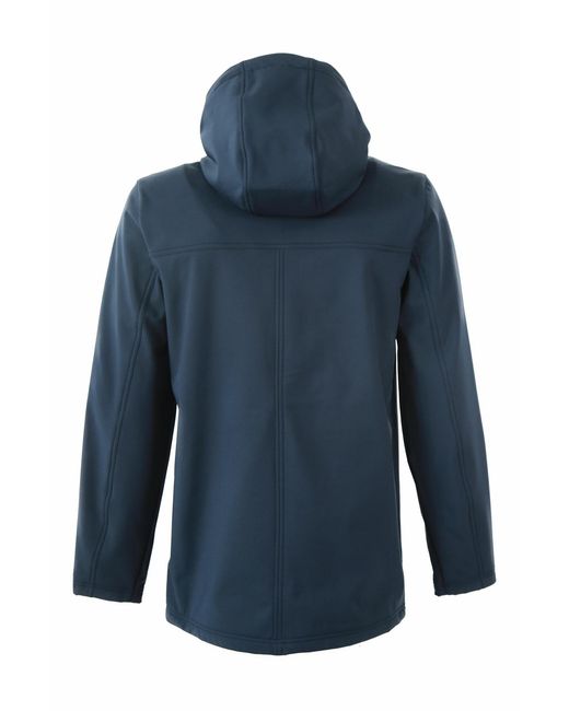 Dreimaster Softshell Jas 3Master Marine in het Blue voor heren