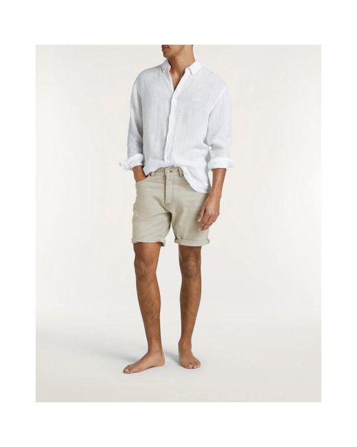 Denham Ridge Short C 032 in het Natural voor heren