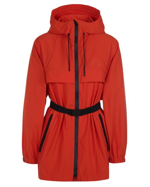 Burberry Everthorpe Jas in het Red
