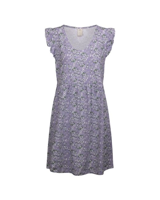 Trespass Blue Ladies Gertha Daisy Jersey Dress /Light)