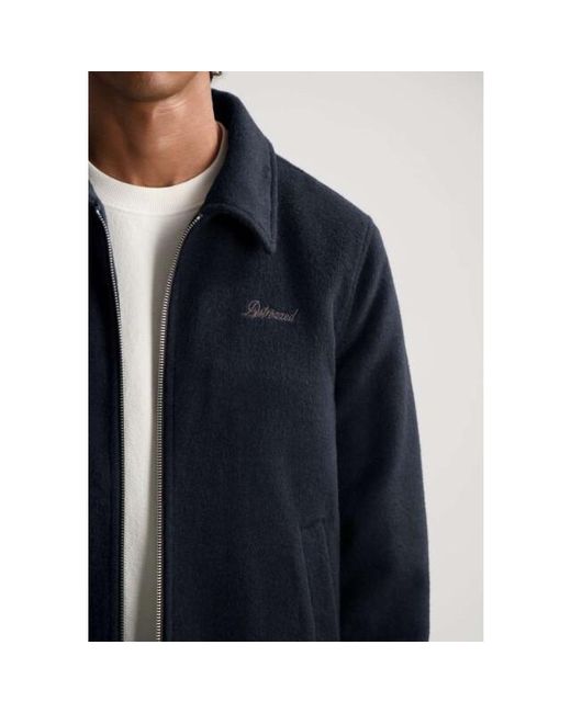 Dstrezzed Pat Wool Jacket in het Blue voor heren