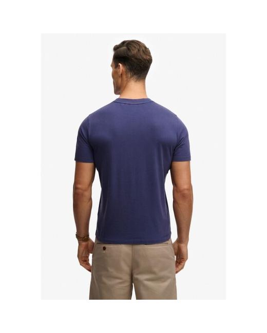 Superdry 1954 Company Relaxed Tee Raf in het Blue voor heren
