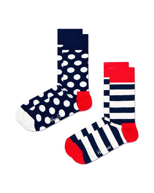 Happy Socks Sokken in het Blue