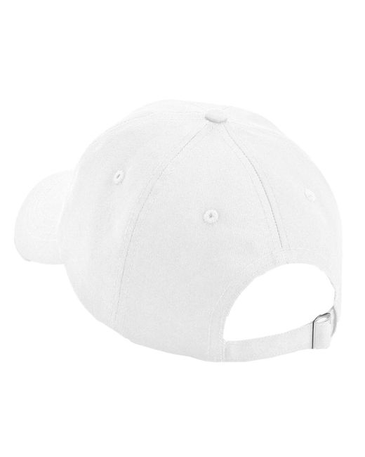 BEECHFIELD® White "Earthaware Classic" Baseball-Mütze 5 Segmente