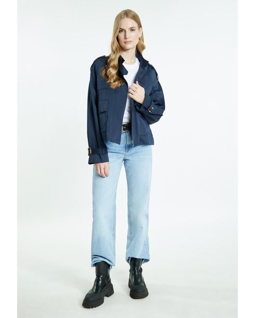 Dreimaster Jas Dames Marine in het Blue
