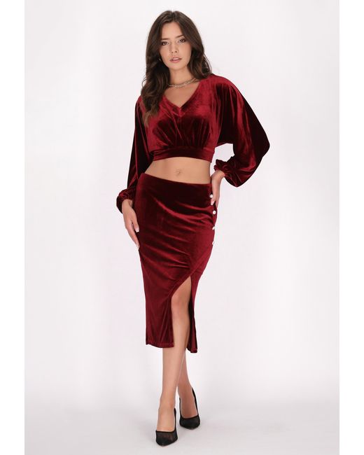 faina Blouse in het Red