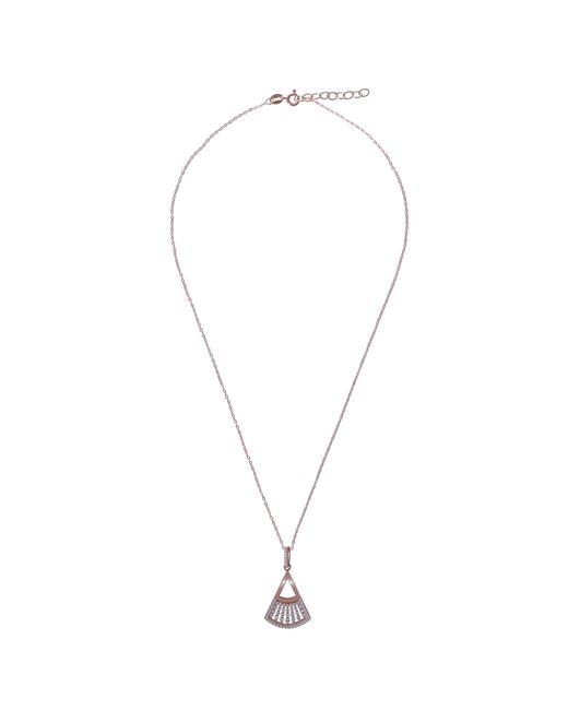 Orphelia Metallic 'Carina' 925 Sterling Chain With Pendant