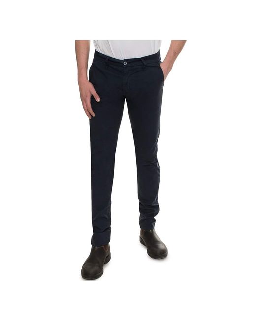 Guess Chino Broek Van in het Blue voor heren