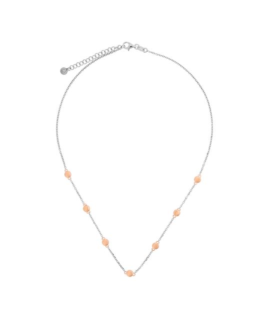 Orphelia Metallic 925 Sterling Necklace
