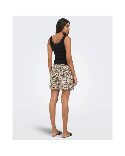ONLY Bermuda/Short 15372422 in het Natural
