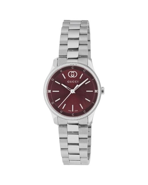 Gucci Metallic G-Timeless Ya1265069 Dial 29Mm Ladies Watch