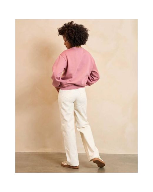 Lofty Manner Sweat Ra14 Nayla in het Pink