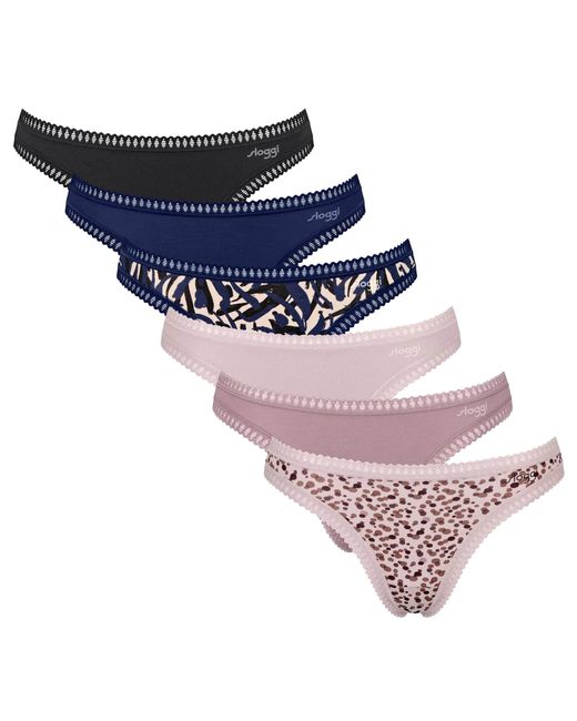 Sloggi String in het Blue