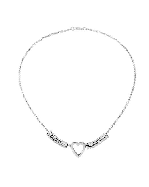 Orphelia Metallic 925 Sterling Necklace