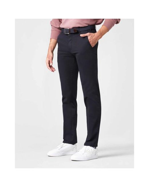 Meyer Bonn Pantalon in het Blue voor heren