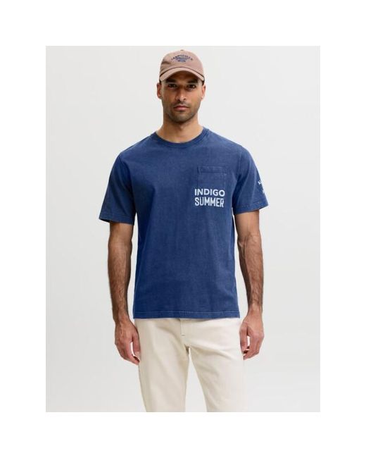 Jack & Jones Jprblujackson Ss Tee in het Blue voor heren