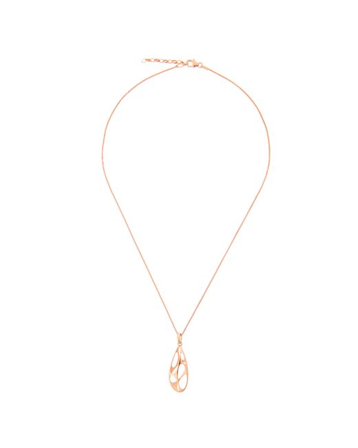Orphelia Metallic 'Ava' 925 Sterling Chain With Pendant