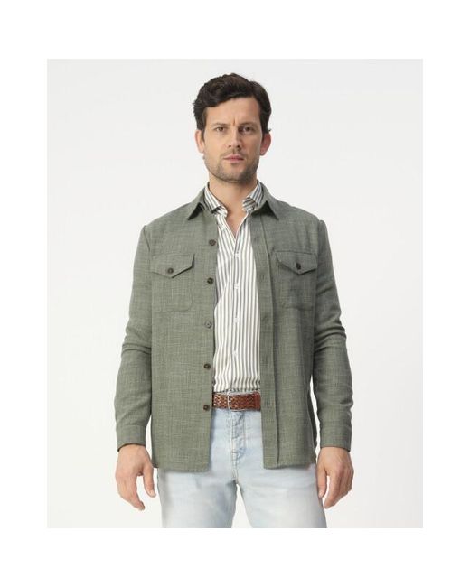 Campbell Overshirt in het Green voor heren