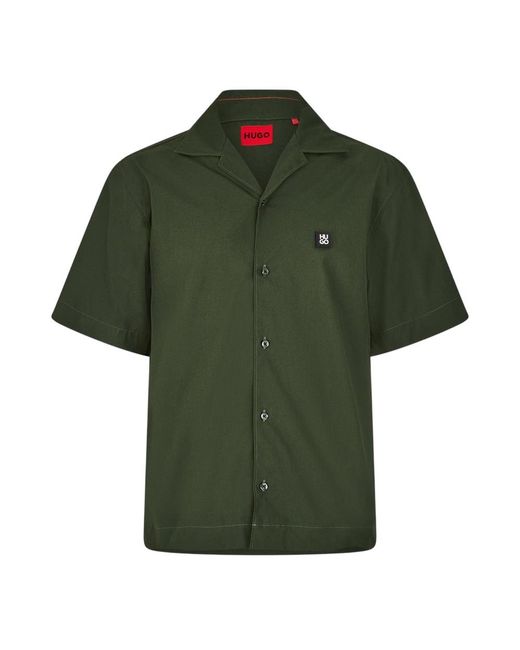 HUGO Espino Overshirt in het Green voor heren